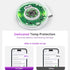 UCOMX Nano Mini Magnetic 2 in 1 Wireless Charger,Traveler Wireless Folding Charging Station,Compatible for iPhone 12/13/14/15 Pro Max,AirPods Pro,...