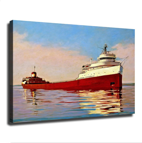 Jigsaw Puzzle for Adults -SS Edmund Fitzgerald -Wooden Puzzles, Holiday Jigsaw Puzzles for Teenager,Best Brain Exercises for Adults Puzzles,500 Pi...