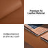 Leather Desk Pad Protector,Mouse Pad,Office Desk Mat, Non-Slip PU Leather Desk Blotter,Laptop Desk Pad,Waterproof Desk Writing Pad for Office and ...