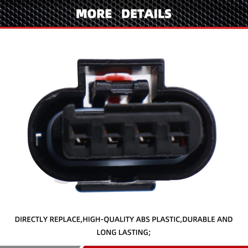 HiSport 68225125AA Connector Pigtail Compatible with Dodge Dart Radiator Active Grille Shutter Harness...