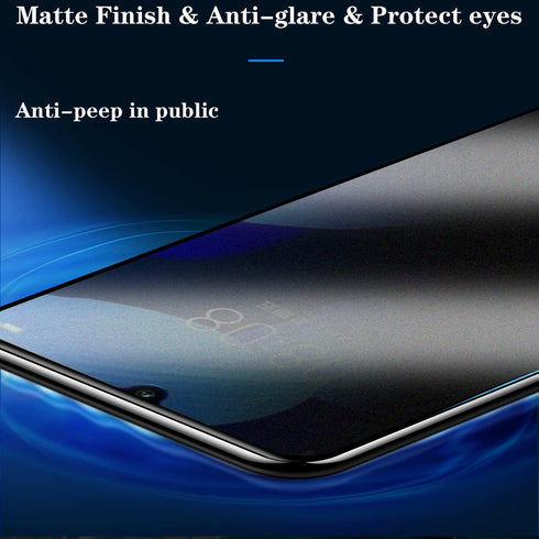 3 Pack Privacy Matte Screen Protector Compatible with Samsung Galaxy Z Flip 4 5G 2022,Anti-Peep 1PCS Outside Screen Protector+1PCS Inside Screen P...