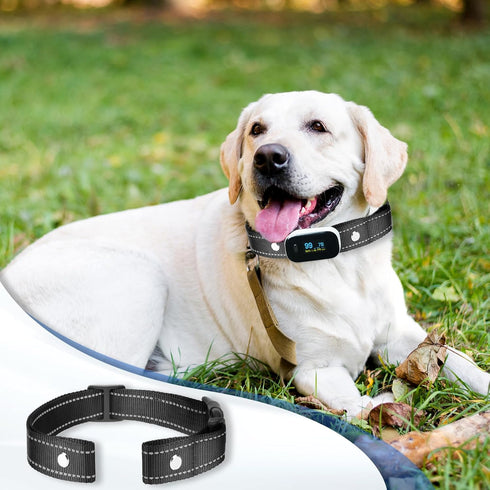 Reflective Collar Replacement Strap, Dog GPS Training Bark Receiver Collars, Heavy Duty Replacement Collar for Shock Training, E Collar Straps for...