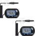 VIVOSUN 1-Pack LCD Digital Aquarium Thermometer Fish Tank Water Terrarium Temperature with Suction Cup for Turtle...