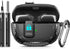 for Bose Ultra Open Earbuds Case Cover (2024) with Cleaner Kit,Military Hard Cover with Lock for Bose Open Ear Earbuds Charging Case Accessories w...