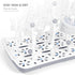 Baby Bottle Drying Rack with Tray, Termichy High Capacity Bottle Dryer Holder for Bottles, Teats, Cups, Pump Parts and Accessories, Gray...