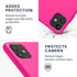 kwmobile Case Compatible with Apple iPhone 11 Case - TPU Silicone Phone Cover with Soft Finish - Neon Pink...