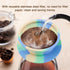 Collapsible Travel Pour Over Coffee Dripper Kit Single Cup, Paperless Camping Pour Over Coffee Maker with Metal Filter, Backpacking Manual Coffee ...