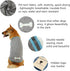 Dog and Cat Shirt in Tech Fabric with Luminous Print, Pet Clothes for Large, Medium, and Small Dogs, 2-Pack of Lightweight Functional t-Shirts...