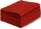 Felt Sheets Fabric, 7" x 11" Felt Fabric for Crafts 10Pcs Halloween Christmas Fabric Fall Felt for DIY and Sewing Projects (Red)...