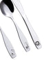 ANNOVA Kids Silverware 6 Pieces Children's Safe Flatware Set Stainless Steel - 2 x Safe Fork, 2 x Dinner Knife, 2 x Dinner Spoon, Toddler Utensils...
