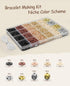 ClaBead Bracelet Making Kit 3200Pcs, Clay Beads Bracelet Kit with Gold Beads and Sliver Beads, Swift Friendship Beads Bracelet Kit for Jewelry Mak...