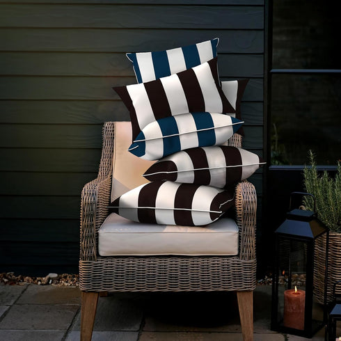 LVTXIII Outdoor Pillow Covers Set of 2, Patio Waterproof Throw Pillow Cases Fade Resistant Accent Pillow Covers for Spring Summer Garden Decoratio...