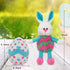 Eggs Filled with Bunny Stuffed Animal, 12" Reversible Rabbit Bunny Plush, Easter Stuffed Bunny Toys for Girls Boys Kids Babies Great Gifts/Decorat...