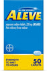 Aleve Pain Reliever & Fever Reducer Naproxen Sodium Caplets, Body Pain Relief, 50 Count...
