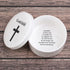 Baby Baptism/Dedication/Christening Keepsake Baptism Gift for Boy Girl from Godparents, Precious Moments Girl Boy With Praying Cross, Godchild, Ba...