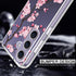 bicol for Samsung Galaxy S24 Case with Screen Protector and Camera Lens Protector - Fashionable Floral Designs for Women Girls - Shockproof Acryli...