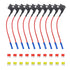 Recoil FT1-10 10 Pack 12V Car Add-a-Circuit Fuse Tap Adapter ATO ATC Blade Fuse Holder with 10pcs 10A,20A Fuses...
