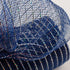 Deco Poly Mesh, Metallic Navy Blue with Laser Silver Foil - 10 Inch x 30 feet...