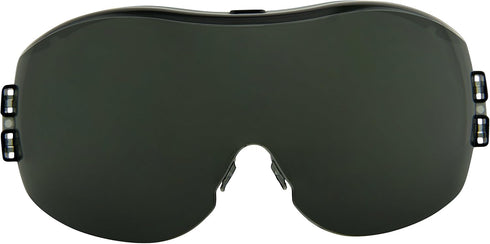 Ironwear Hope 3930 Series Nylon Protective Safety Goggles Replacement Lens, Grey (3931-G)...