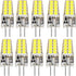 BAOMING G4 LED Bulb 12V JC Tybe, 20W/35W T3 G4 Halogen Equivalent, 6000K Daylight White, G4 Bi-Pin Base, No-Flicker 400LM, Chandelier Lighting/Lan...