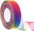 Rainbow Sheer Organza Chiffon Ribbon for Gift Wrapping, Crafts, Party Decoration, 50 Yards (1 Inch)...