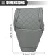 Motoforti Universal Car Gear Shift Cover Shift Knob Cover Gear Stick Cover Automatic Shift Gear Cover, Fashionable, Faux Leather, Gray...