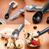 HANSGO Ice Cream Scoop, 2PCS 7 inches Nonstick Anti-Freeze Ice Cream Scooper One Piece Aluminum Design Dishwasher Safe...