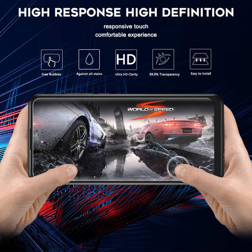 Orzero (3 Pack) Tempered Glass Screen Protector Compatible for T-Mobile Revvl 5G 2020 Release (Not Fits for T-Mobile REVVL V+ 5G 2021), 9 Hardness...