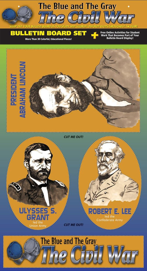 Gallopade Publishing Group The Civil War Bulletin Board (9780635119711)...