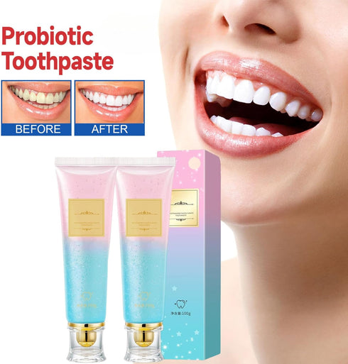 2PCS Nicotinamide Toothpaste, Bulk Toothpaste,Fresh Breath Toothpaste,Fluoride Free Toothpaste...