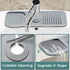 Kitchen Sink Splash Guard, 17.5” X 5.5”Silicone Faucet Splash Guard,Faucet Mat For Kitchen Sink,Sink Faucet Mat,Drip Protector Splash Countertop (...