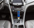 5" Shift Auto Knob, Car Gear Stick Shifter Handle Fit Most Automatic Manual Transmissions, Blue-Silver...