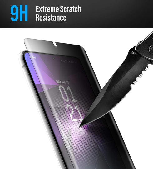 magglass Samsung Galaxy S21 Plus Privacy Screen Protector (Scratch Free/Bubble Free) Anti Spy Tempered Glass Screen Guard (Case Compatible) [Does ...