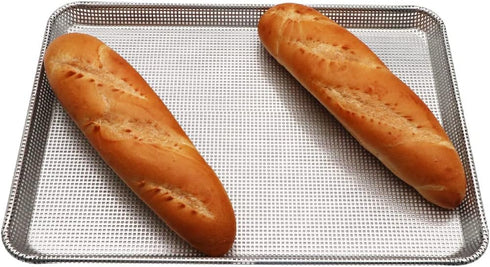 Aluminum Sheet Pan For Baking (9.5x13 inch Whole Perforated)...