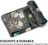 1 Pack 3 Puppy Blankets Super Soft Warm Sleep Mat Grey PAW Print Blanket Fleece Pet Blanket Dog Blankets for Small Dogs Puppy Dogs Fluffy Cats,Med...
