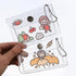 3 Pcs Transparent Card Holder Keychain Wallet Small Coin Purse Mini Change Pouch Waterproof Card Case for Women Girls (Glitter Clear)...