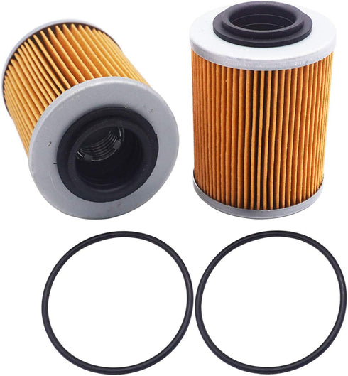 420956123 420956120 Oil Filter & O Ring for Sea-Doo Spark 2 Up 3 Up,Can-AM 2017-2020 Maverick X3...