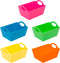 Simplify Neon, 5 Pack, Mini Storage Containers, Bins, Drawer, Office Organization, Good for Toys, Hair Accessories, Bobby Pins, Q-Tips, Small Item...