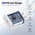 20W USB C Fast Charger Block with 6FT Type C Lightning Cable USB Wall Charger Block Adapter Compatible for iPhone 14/13/12/11/XS/XR/X/8/7/SE2022/i...