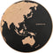 ANNOVA World Map Notice Board 3pcs Pack 12-Inch Cork Memo Board Stick-On Mounting Non-Residue, Pinnable, Pinboard (Cork Brown, 12 Inch)...