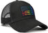 American Flag Hat Pride Hat LGBT Baseball Cap USA Trucker Hat Black Snapback Rainbow Hat Adjustable Dad Hat for Men Women...