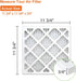 12x12x1 Furnace Air Filters 2 Pack, MERV 11 MPR 1000 & FPR 7 Filtering, HVAC Air Filter Replacement (exact dimensions: 11 3/4"x 11 3/4"x3/4")...