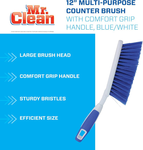 Mr. Clean Counter Brush, Blue...