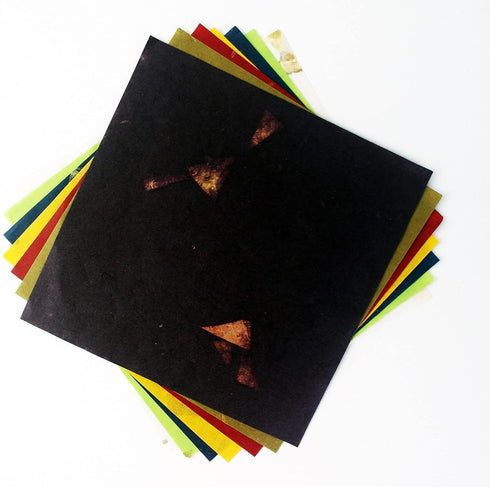 100 Paper Sheets 6 x 6-inch Origami Square Double-Sided Paper Arts Folding Craft...
