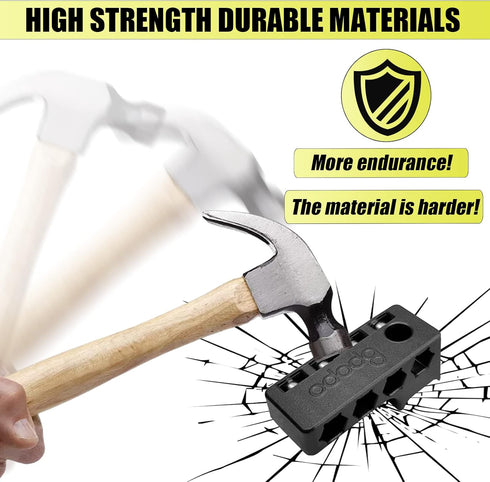 Magnetic 1/4-Inch Hex Bit Holders fit for Ryobi 18v Drill,Hex Screw Bit Storage on Side of Power Drill,Keep Bits Within Reach, Right Side...