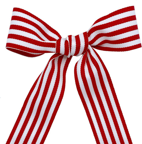 Morex Ribbon Striped Polyester Grosgrain Ribbon, Party Decorations, Gift Wrapping, Fun Patterns, 1-1/2" by 20 yd., Red...
