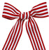 Morex Ribbon Striped Polyester Grosgrain Ribbon, Party Decorations, Gift Wrapping, Fun Patterns, 1-1/2" by 20 yd., Red...
