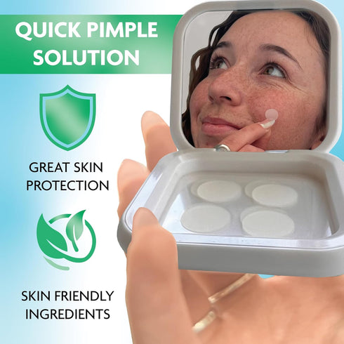 Pimple Patches for Face | Hydrocolloid Acne Patches for Face | Invisible Pimple Patch | Zit Patches for Face | Acne Patch | Zit Stickers | Acne Do...