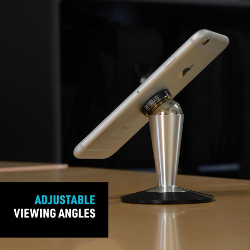 Nite Ize Steelie Pedestal Mount - Additional Magnetic Cell Phone Pedestal Stand - Compatible Phone Accessories for Steelie Magnetic Phone & Tablet...