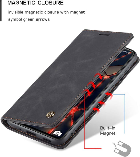 Samsung Galaxy S20 FE 5G Wallet Case, Magnetic Stand Flip Protective Leather Case Purse Style with ID & Credit Card Holder for Samsung Galaxy S20 ...